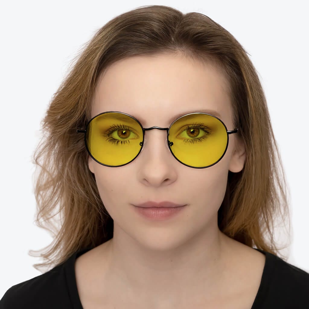 DayMax Elton Black Prescription Glasses - Stylish & Comfortable Eyewear for Work, Reading & Everyday Use