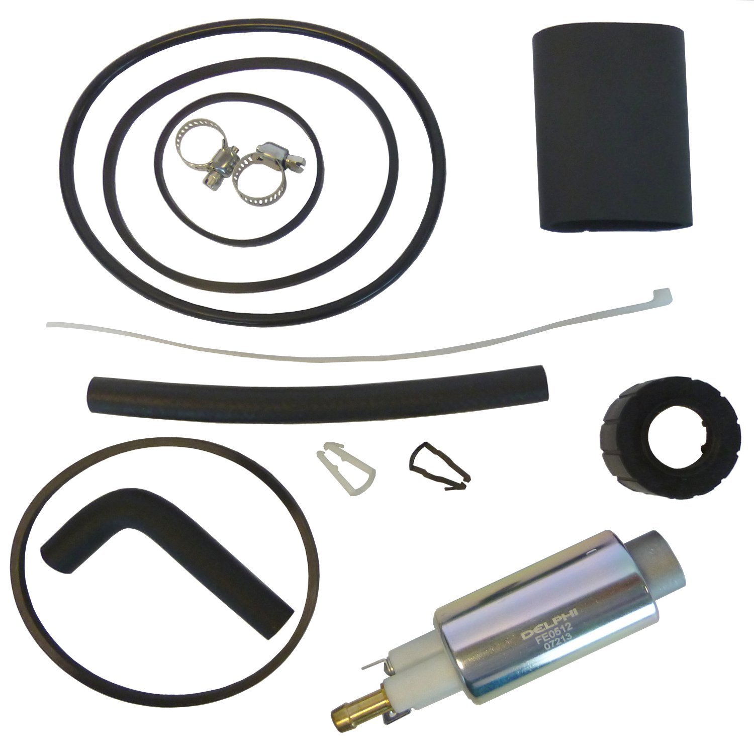 Delphi FE0512 High Performance Electric Fuel Pump - Compatible with Multiple Car Models - Perfect for Fuel System Upgrades & Engine Performance Enhancement