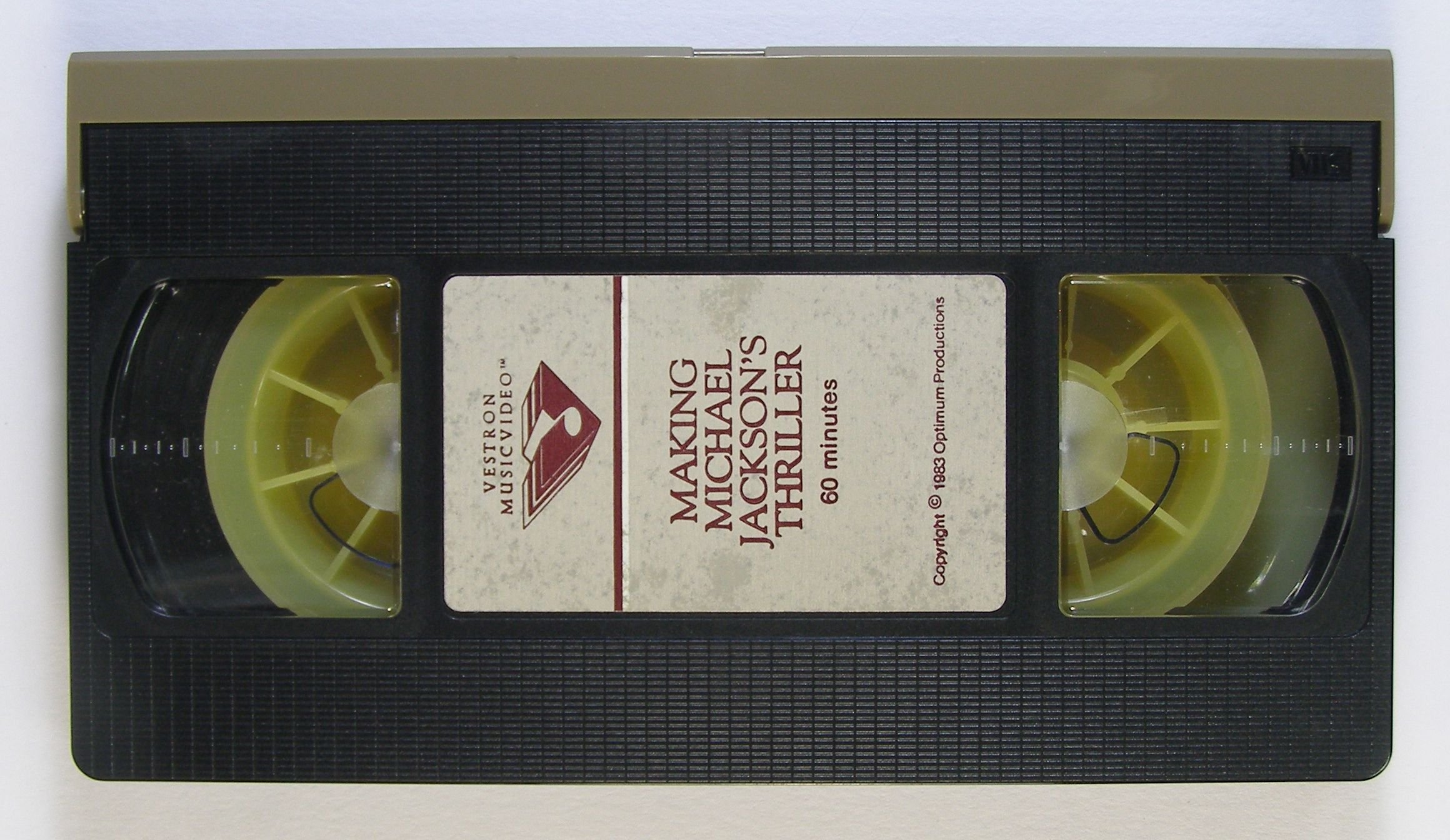 Michael Jackson's Thriller VHS - Classic Music Video for Collectors & Fans