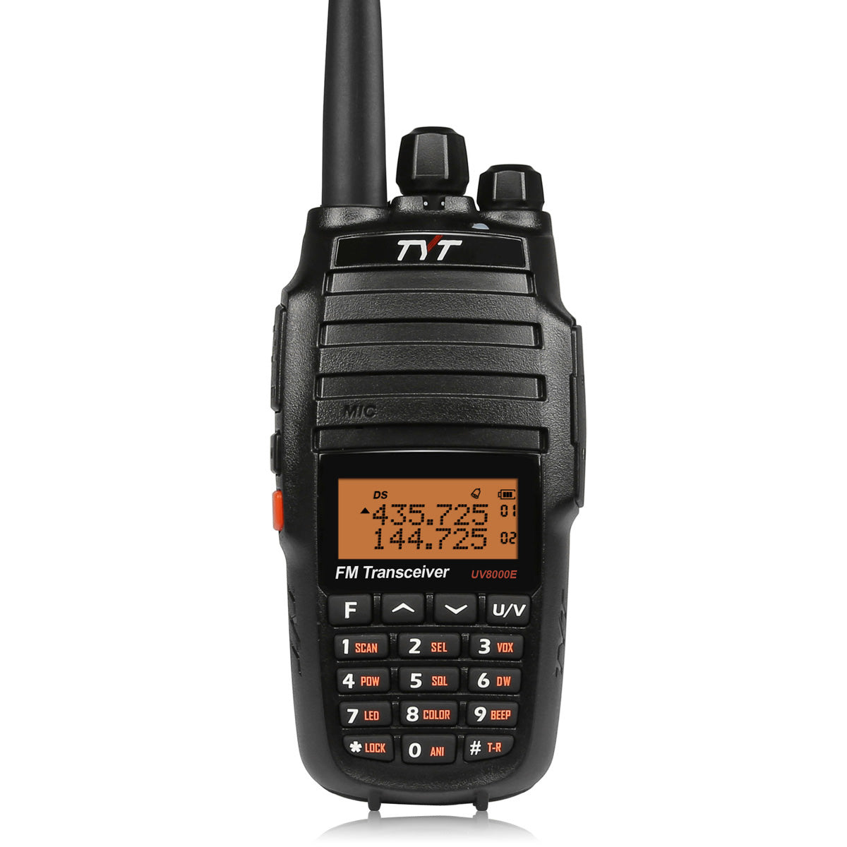 TYT UV8000E Dual Band 10W Two Way Radio with 3600mAh Battery | Cross Band Repeater Function | USB Charging Cable | Ideal for Outdoor Adventures, Emergency Communication & Business Use