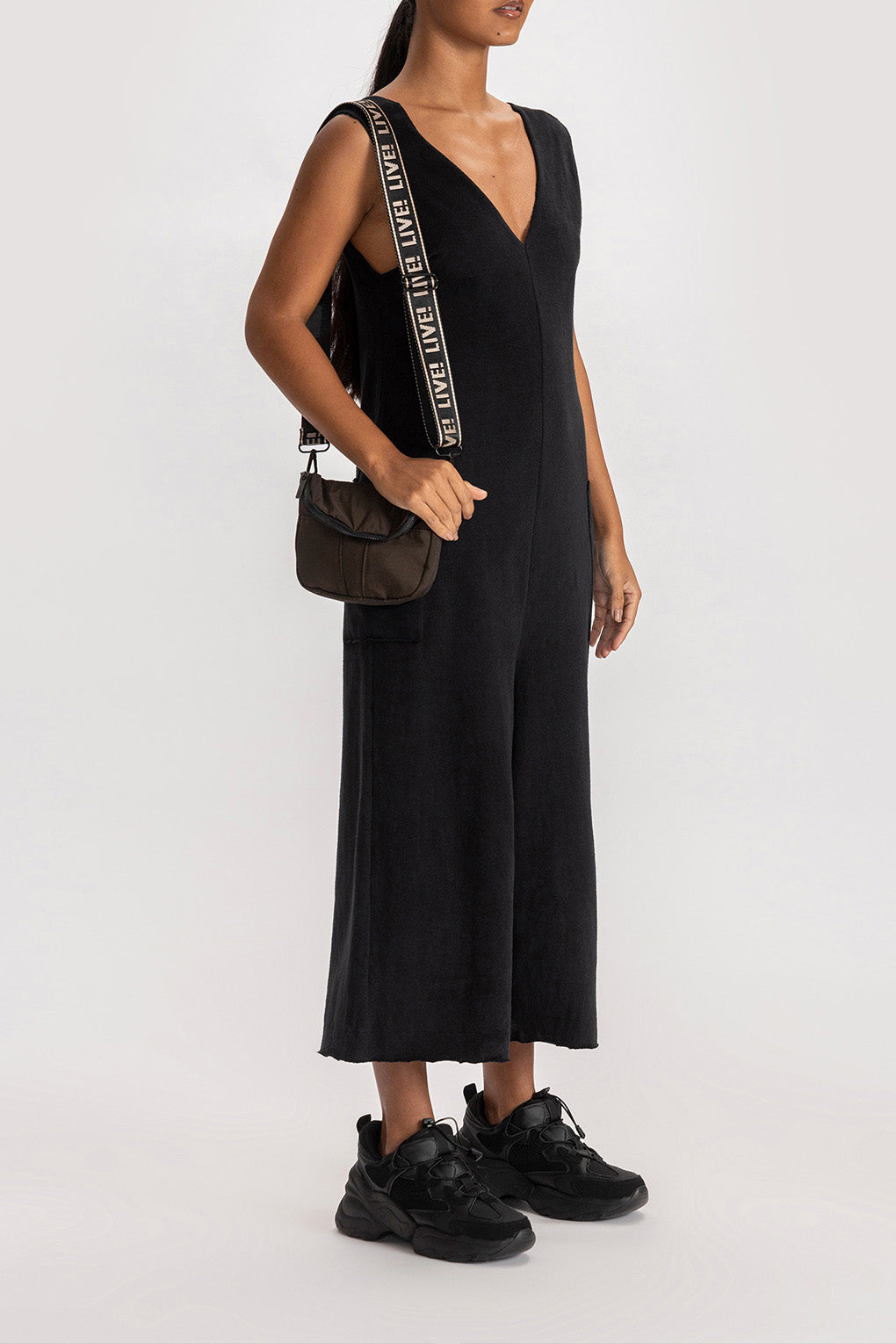 Soft Side Jumpsuit for Women - Comfortable One Piece Romper with Pockets | Perfect for Casual Wear, Loungewear, and Travel Outfits