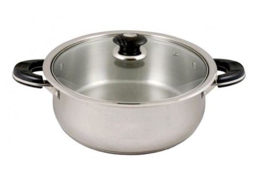 Premium Stainless Steel Rice Cooker Pot - 1 Piece, Durable & Non-Stick for Perfect Rice - Ideal for Home Cooking, Meal Prep & Camping