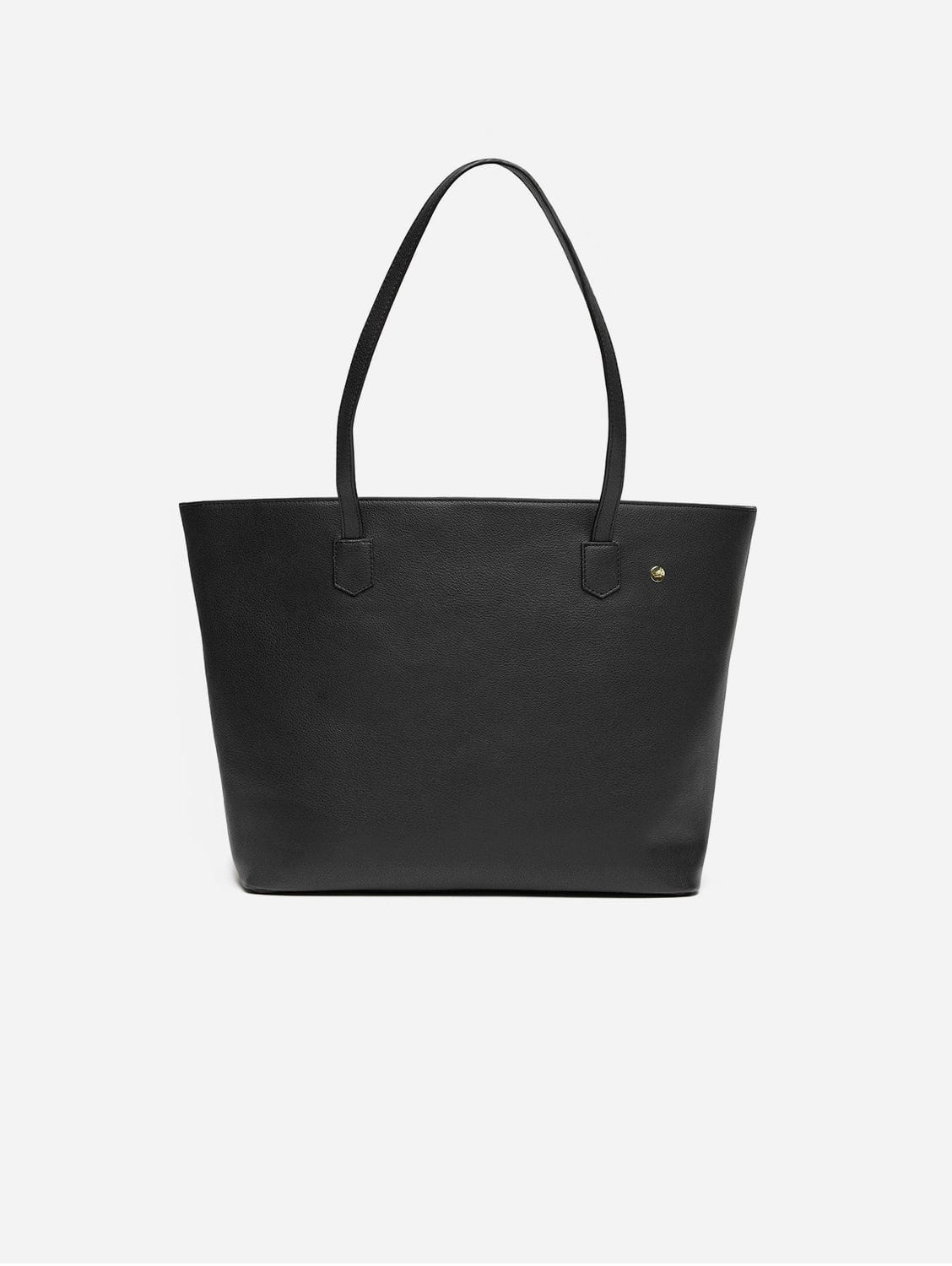 Stylish Hazel Vegan Leather Tote Shoulder Bag for Women - Eco-Friendly Black Handbag | Perfect for Work, Travel & Everyday Use