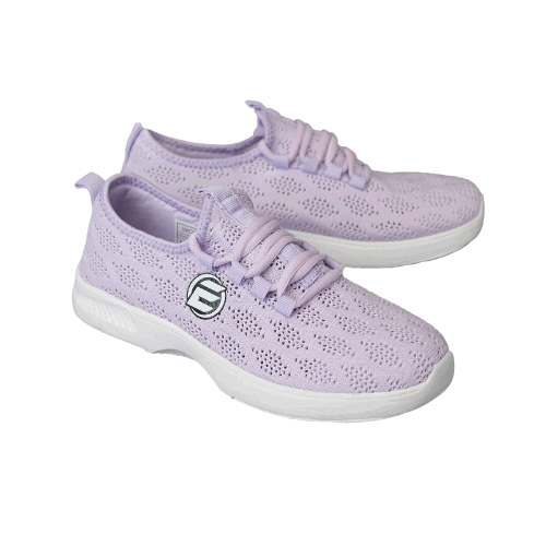 ELITE Women's Kona Purple Bowling Shoes - Lightweight & Comfortable for League Play & Tournaments - Perfect for Pro Bowlers & Casual Players