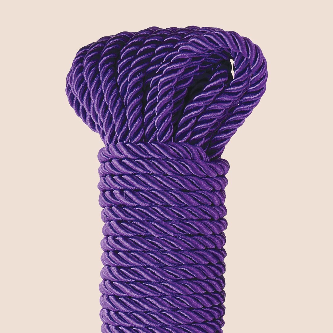 Premium Silk Bondage Rope - Soft & Durable Restraint for BDSM Play - Perfect for Sensual Bondage, Shibari & Bedroom Accessories