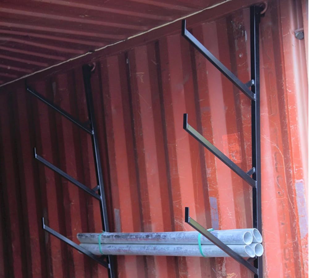 **Mytee Products Heavy Duty 4-Tier Shipping Container Pipe Rack – 18