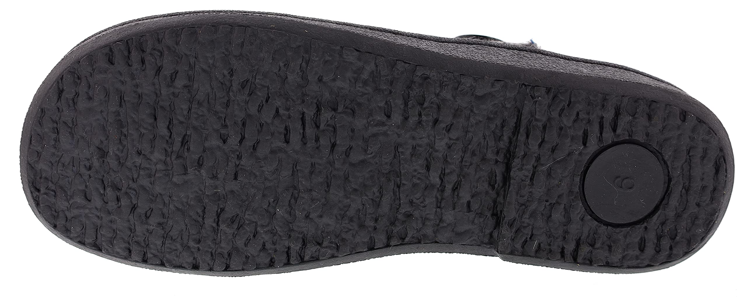 Clarks Women's Suede Leather Comfort Clog Slippers with Knitted Collar & Plush Faux Fur Trim - Cozy Indoor/Outdoor House Shoes for Women - Perfect for Lounging, Running Errands & Cold Weather (Fairisle Navy, Size 9M)