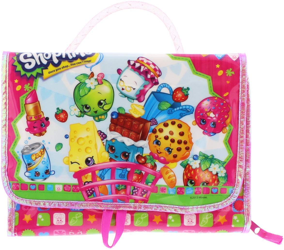 Shopkins Toy Carry Case - Durable Storage Organizer for Shopkins Figures & Accessories | Perfect for Travel, Playdates & Home Organization