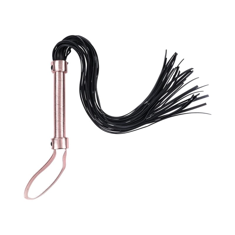 Premium SS S&M Leather Brat Flogger - BDSM Toy for Sensation Play, Spanking & Impact Play - Perfect for Couples, Roleplay & BDSM Enthusiasts