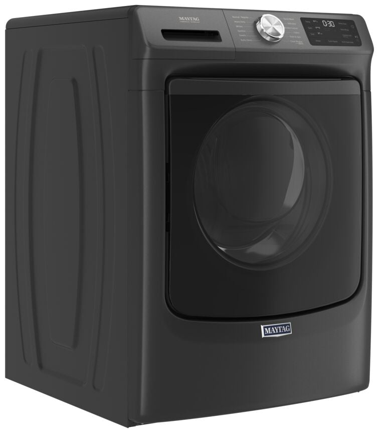 Maytag MHW6630MBK 5.5 cu. ft. Front Load Washer in Volcano Black - Powerful Cleaning with 16-Hour Fresh Hold® Technology - Perfect for Large Families and Busy Households