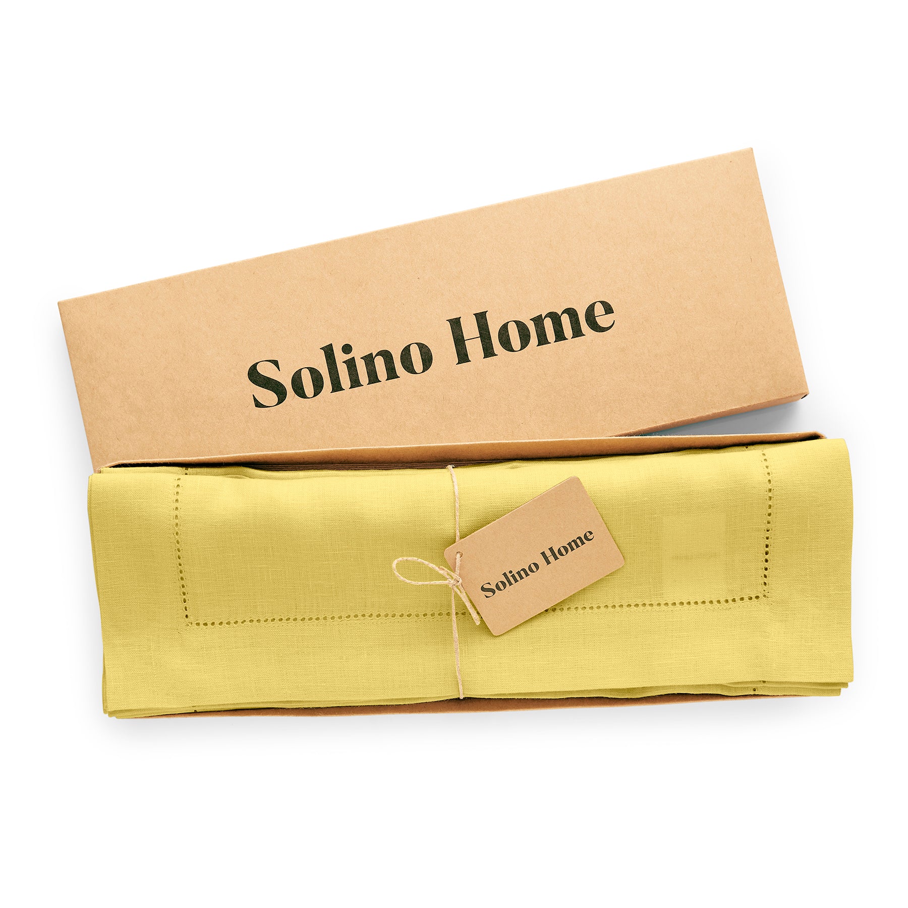 Sonoma Hemstitch Placemats Set of 4 - Premium Cotton Table Mats for Dining - Perfect for Dinner Parties, Holiday Meals & Home Decor