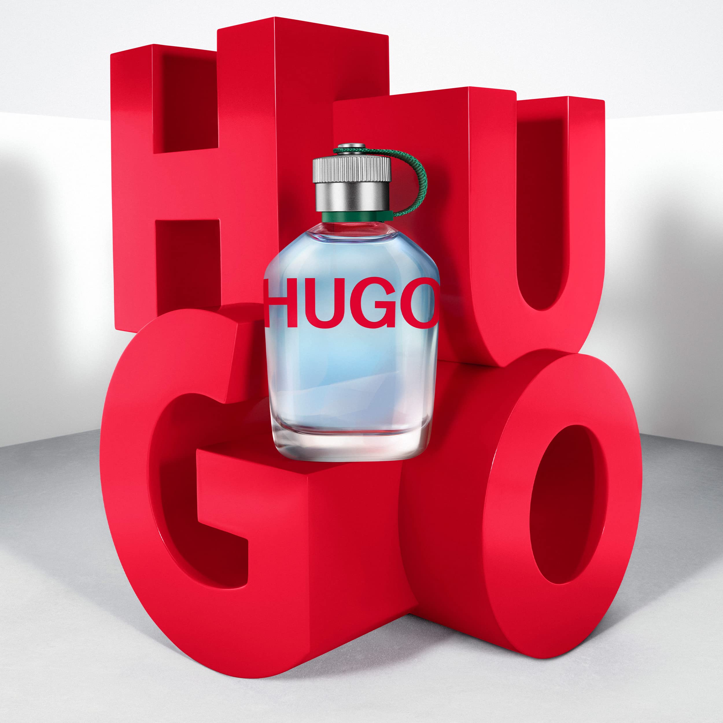Hugo Boss Hugo Man Eau de Toilette for Men - Aromatic Fougère Cologne with Green Apple & Fir Balsam Notes - Long Lasting Fragrance Spray - Perfect for Date Night, Office & Special Occasions