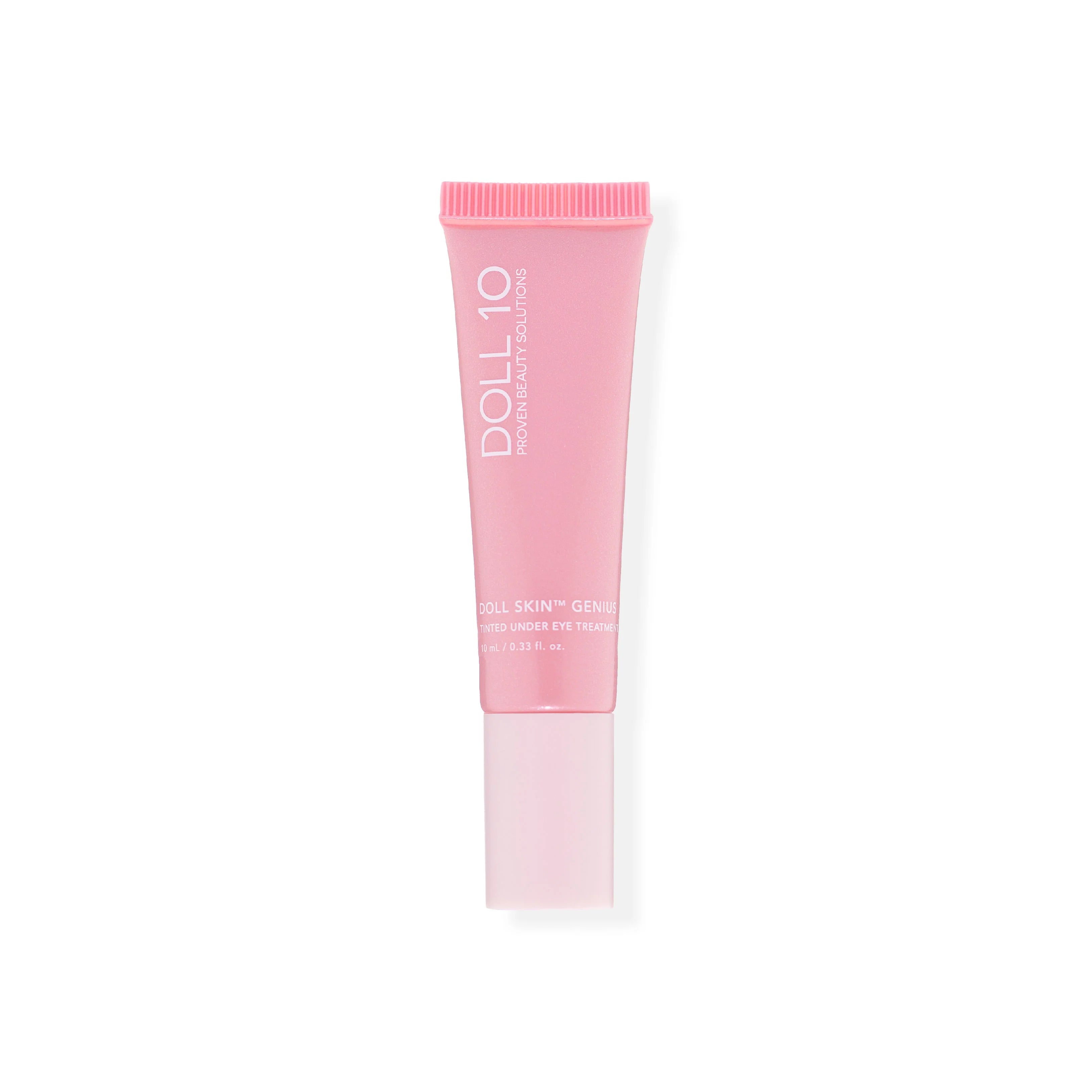 DOLL SKIN GENIUS™ Tinted Under Eye Treatment - Brightening & Hydrating Eye Cream for Dark Circles & Puffiness - Perfect for Daily Skincare & Makeup Prep