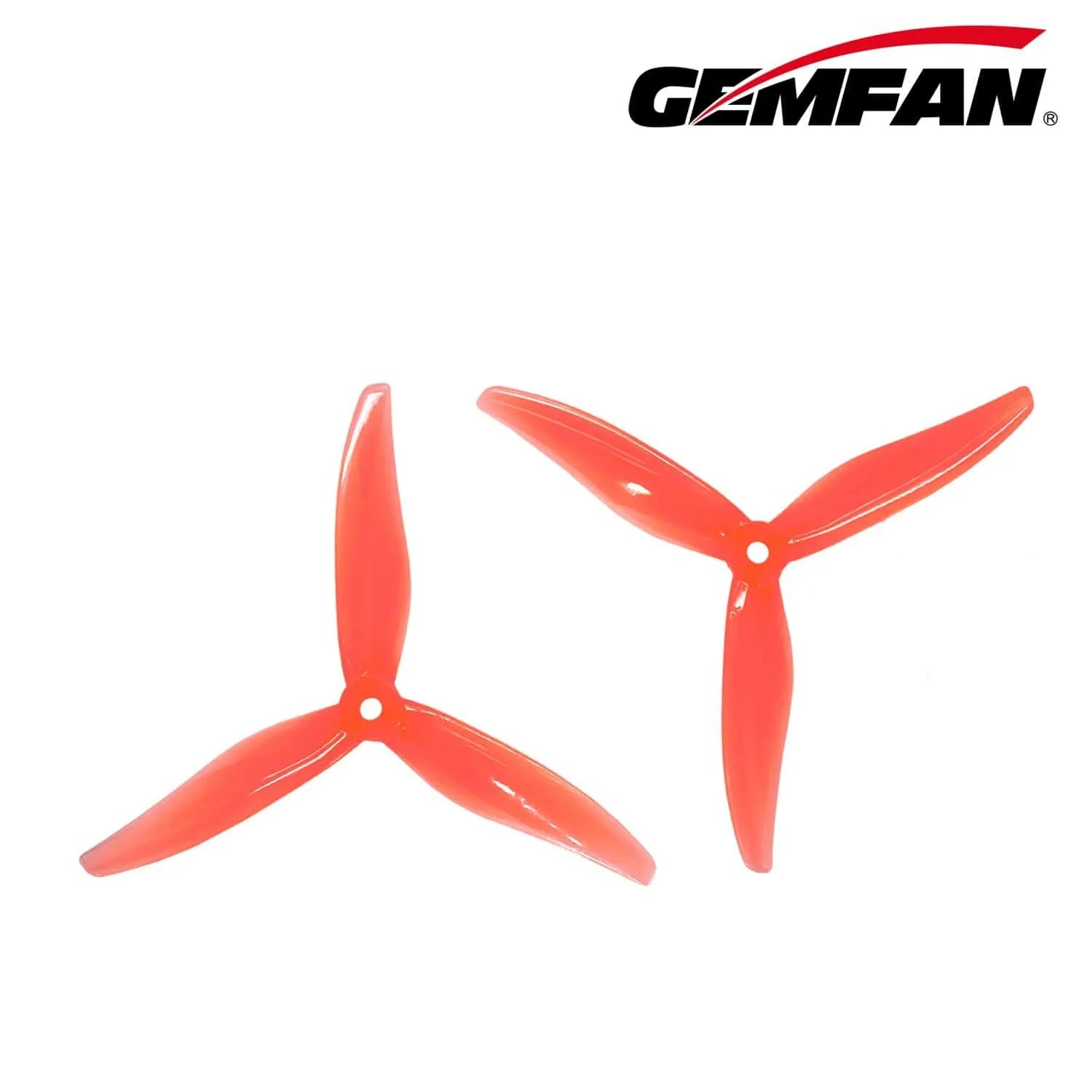 GEMFAN Hurricane Max 51377 5-Inch 3-Blade Propeller for FPV Racing Drones - 8 Pack - High Performance Carbon Fiber Props for Freestyle & Long Range Flying