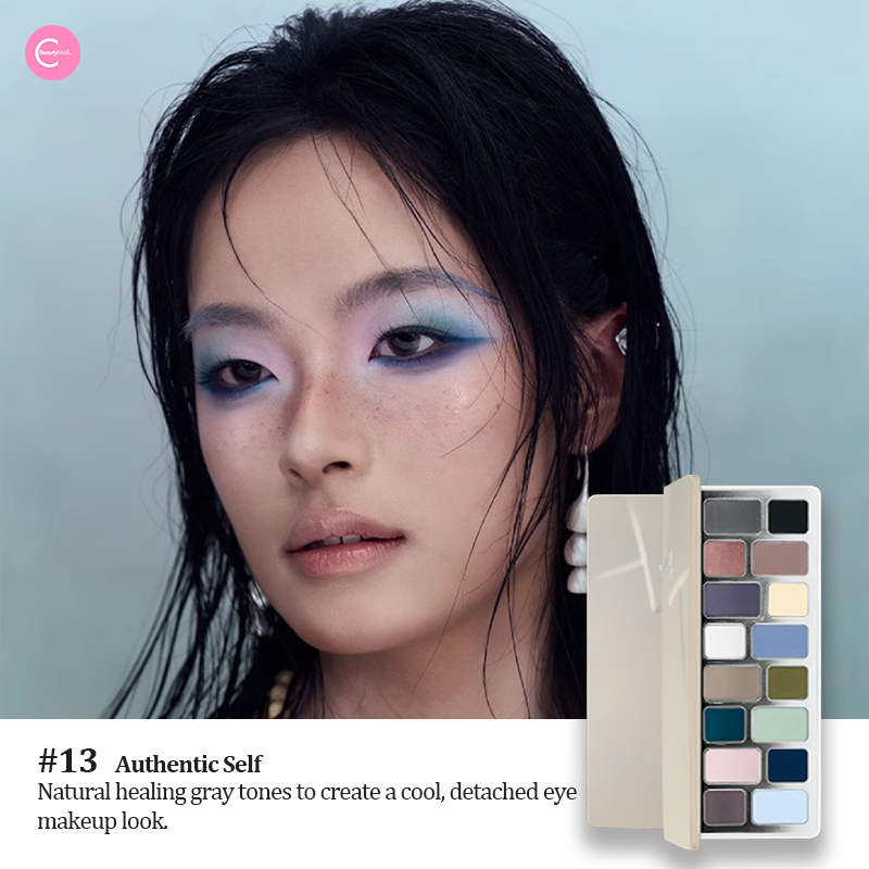 CHEERYEP 16-Color Natural Star Eyeshadow Palette - Long Lasting, Highly Pigmented Makeup for Day & Night Looks - Perfect for Parties, Weddings, and Everyday Wear