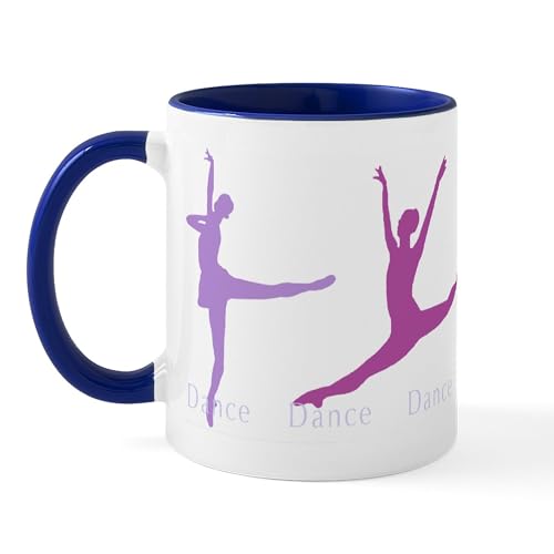 White/Navy Inside - Dance Mug