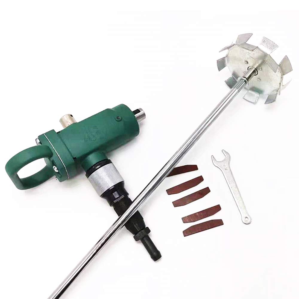 Explosion-Proof Portable Pneumatic Agitator Mixer - 100MM 18000RPM 0.63MPA Paint Blender for Industrial Mixing, Stirring & Coating Applications | Workshop, Construction & DIY Projects