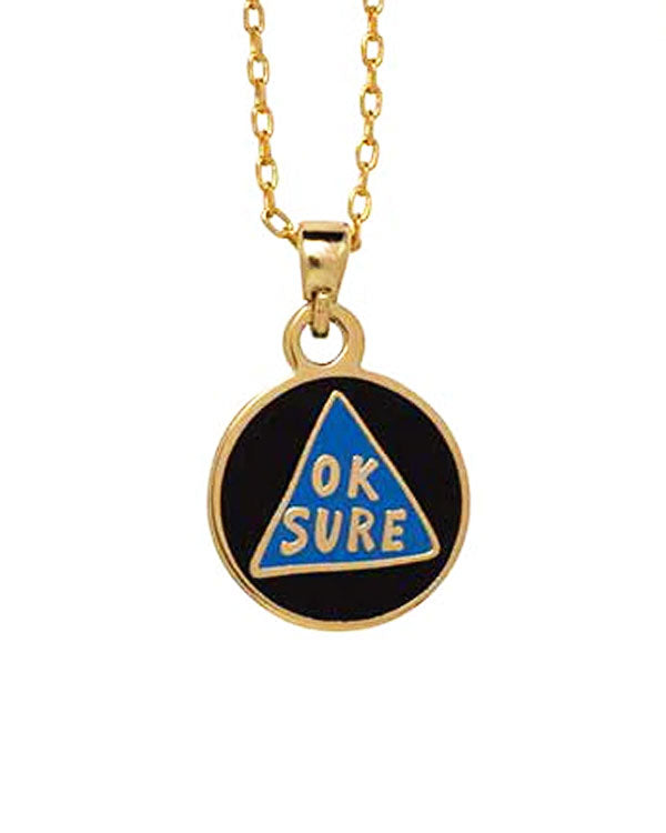 Magic 8 Ball Double Sided Pendant Necklace - Fun Fortune Telling Jewelry for Parties, Gifts & Spiritual Guidance