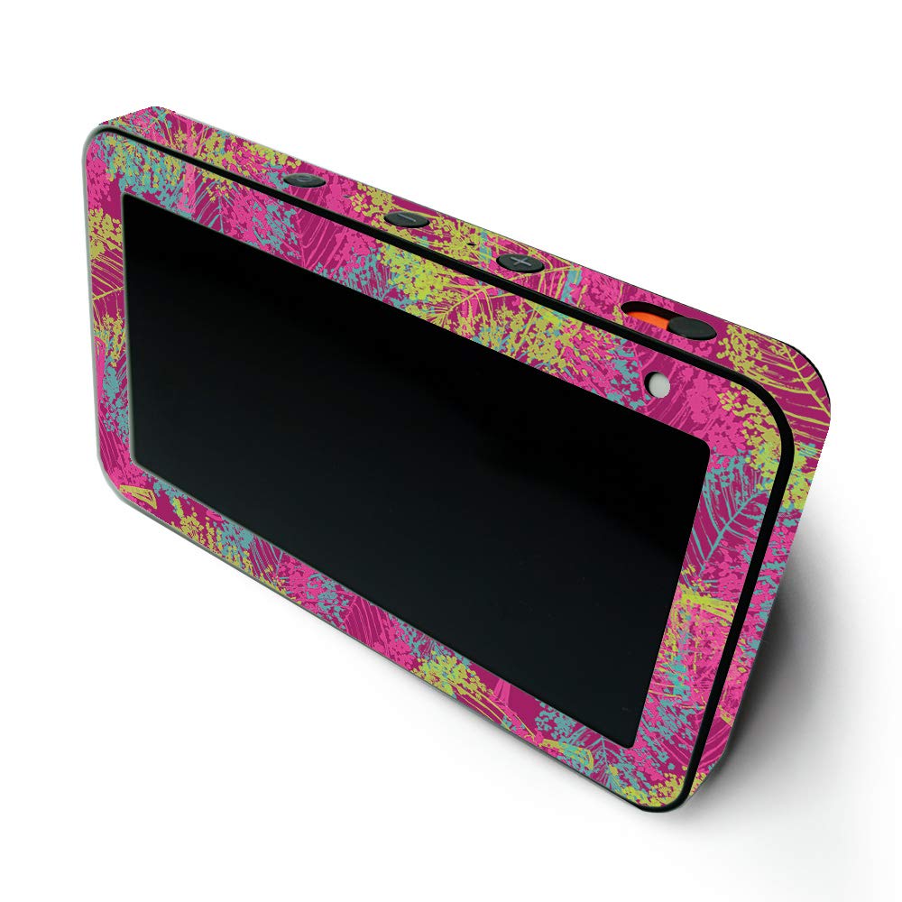 MightySkins Protective Vinyl Wrap for Amazon Echo Show 5 (1st & 2nd Gen) - Magenta Summer Design | Easy to Apply & Remove | Made in USA | Perfect for Home, Office & Dorm Decor