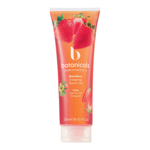 NEW Botanicals Shower Gel - Strawberry Scented Body Wash for Soft Skin | Perfect for Daily Shower & Spa Relaxation at Home