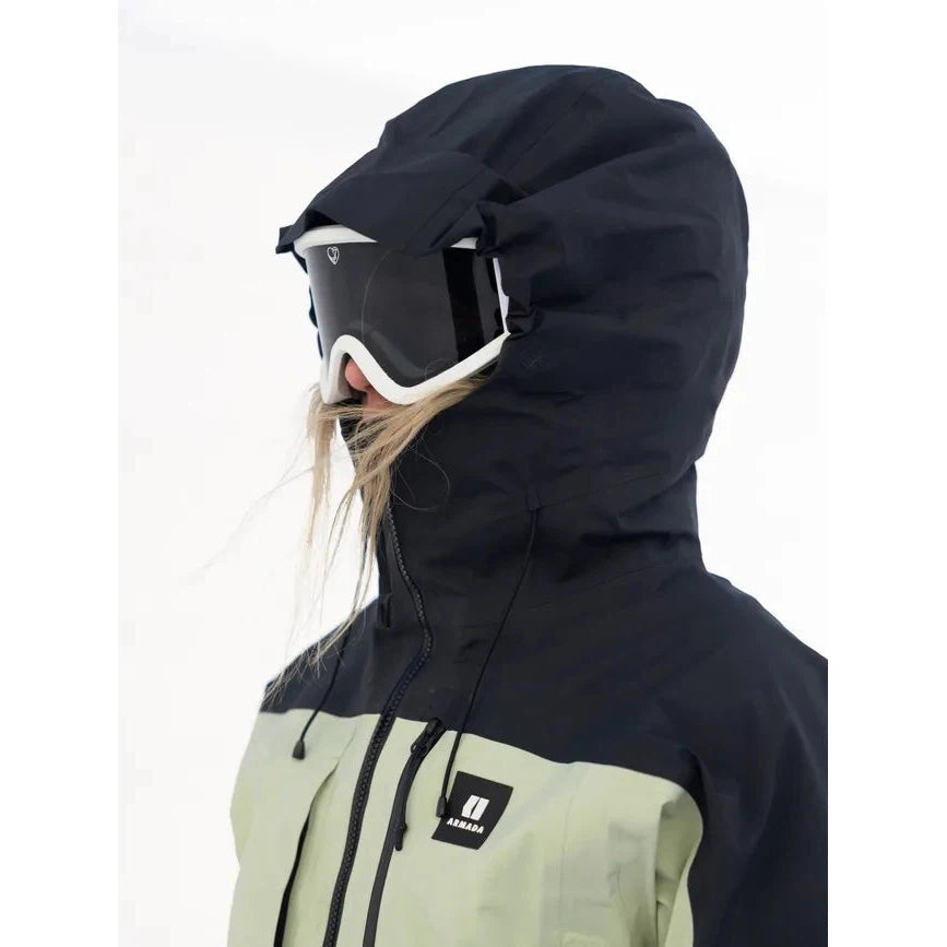 Armada Women's Pavara 3L Waterproof Jacket 2025 - Lightweight Winter Shell for Skiing, Hiking & Outdoor Adventures