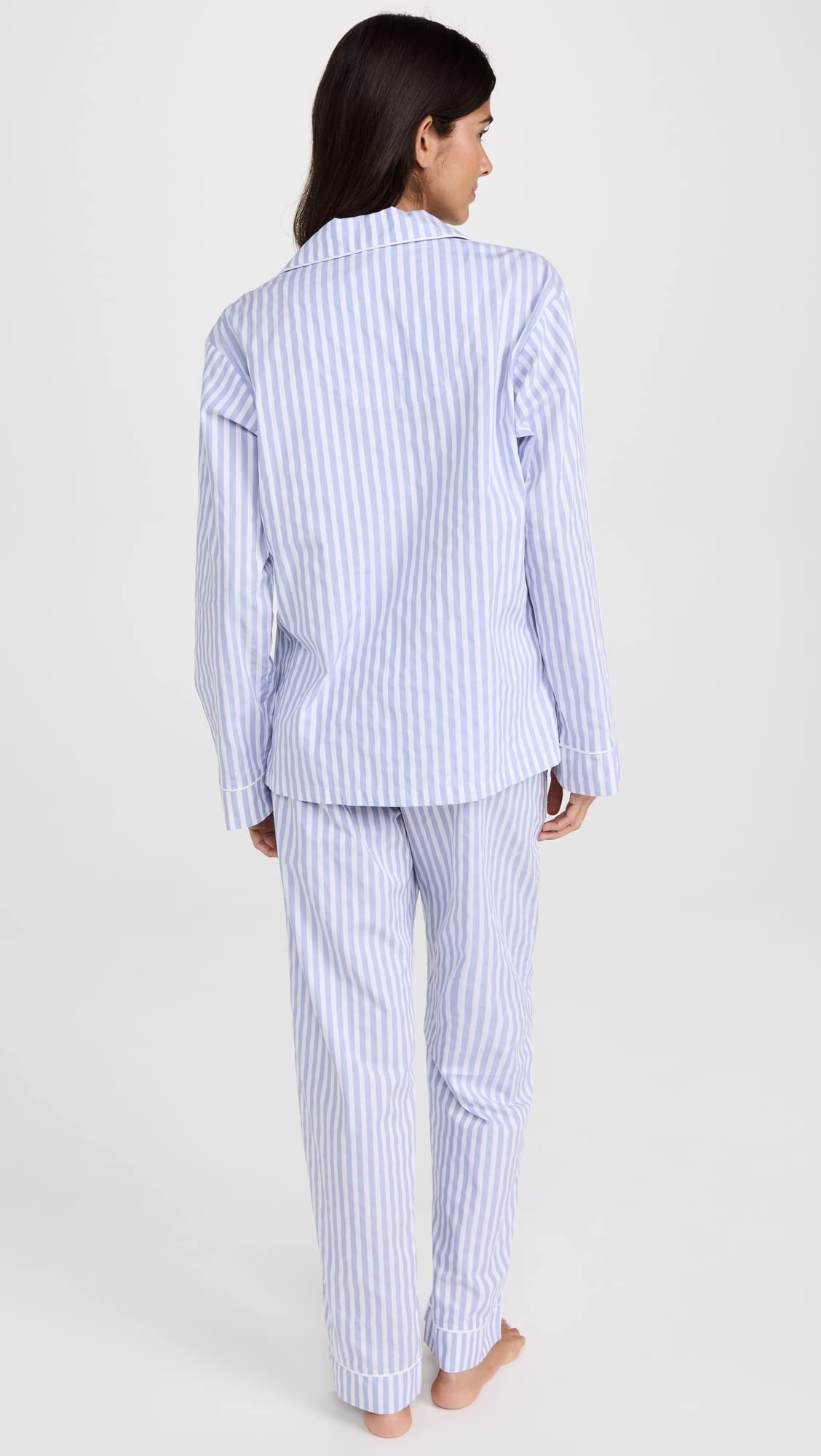 BedHead Pajamas Women's Classic Striped Cotton Pajama Set - Soft & Comfortable Sleepwear for Lounge & Nighttime Relaxation