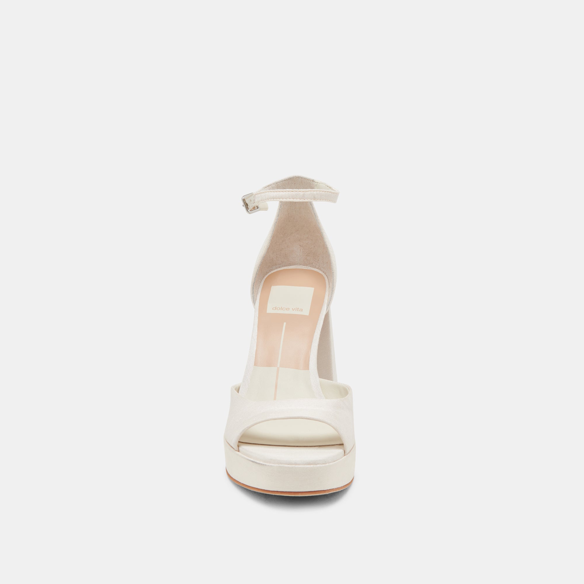 PANDRO Women's White Satin High Heels - Elegant Pointed Toe Pumps for Weddings, Parties & Special Occasions