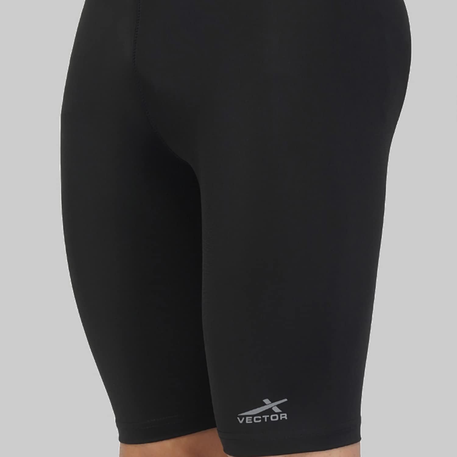 Vector X OMS-182 Unisex Compression Sports Shorts - Breathable & Body-Fit Athletic Shorts for Running, Gym Workouts & Active Lifestyle