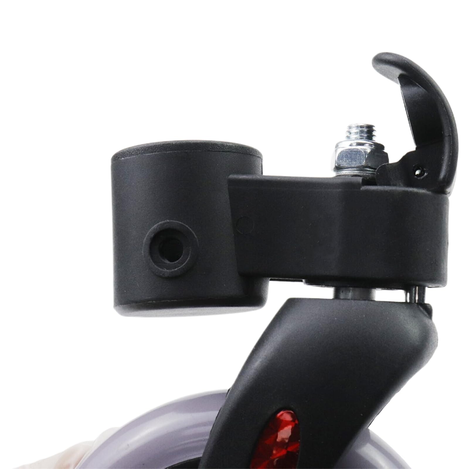 2Pcs 4 Inch Anti-Skid Wheelchair Replacement Wheels - Durable Castor Wheels for Walkers, Rollators & Mobility Aids - Perfect for Indoor/Outdoor Use & Elderly Assistance