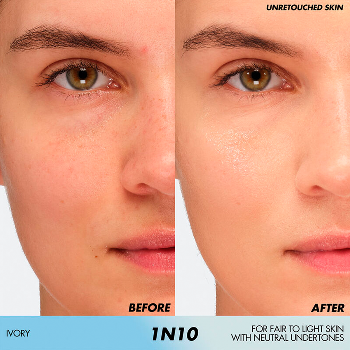 1N10 HD Skin Hydra Glow Serum - Hydrating Facial Moisturizer for Glowing Skin | Day & Night Use for Dry, Dull Skin | Perfect for Daily Skincare Routine & Makeup Prep