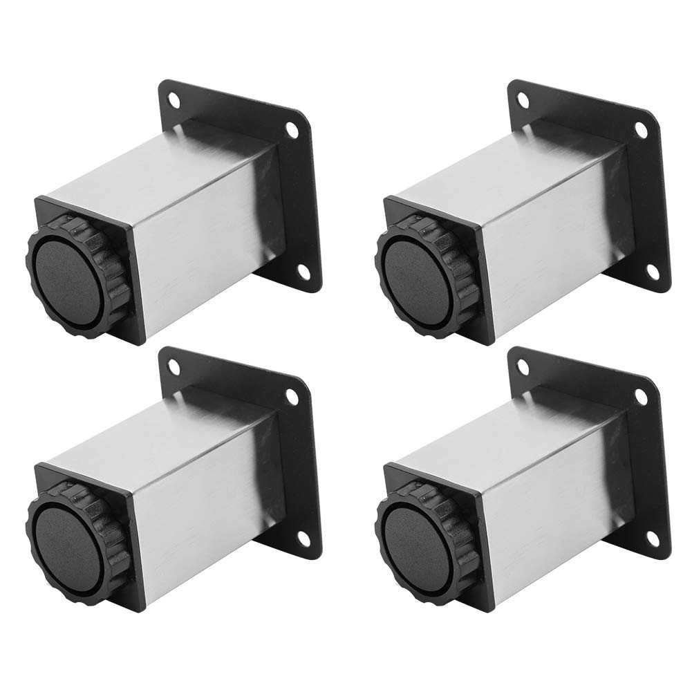 Adjustable Cabinet Legs - Easy to Clean & Disassemble, Sturdy Furniture Feet for Kitchen, Bathroom, Office & Outdoor Use - Perfect for DIY, School Projects & Young Adults