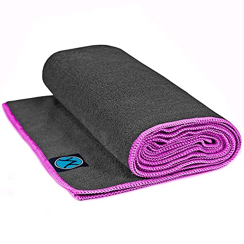 Gray Towel/Pink Stitching