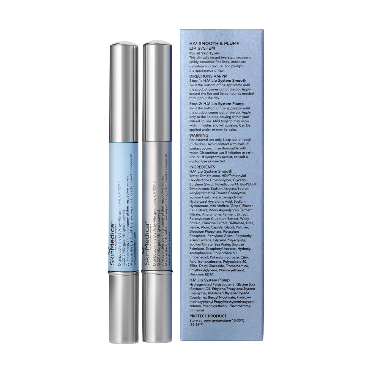 HA5 Smooth and Plump Lip System - Hydrating Lip Care for Fuller Lips | Perfect for Daily Moisturizing & Nighttime Lip Treatment