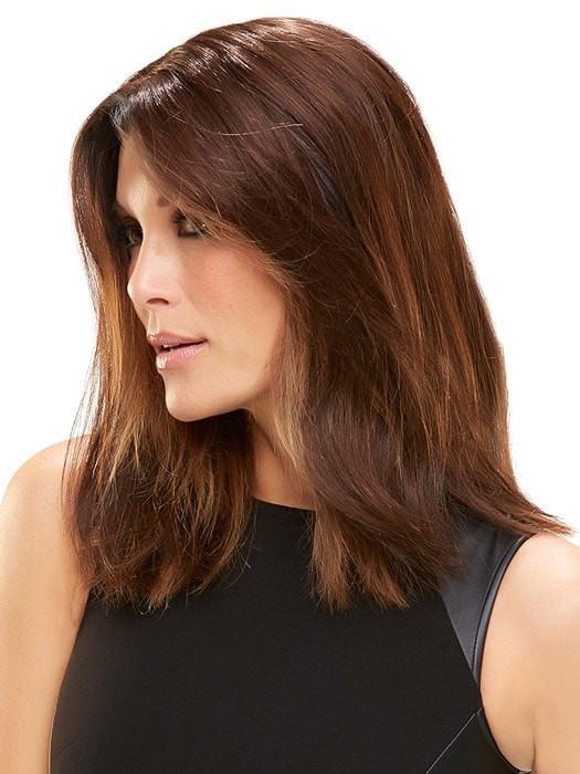 EasiPart HD 18 | HF Synthetic Hair Topper with Mono Top for Women - Perfect for Thinning Hair & Hair Loss Solutions | Everyday Wear & Special Occasions