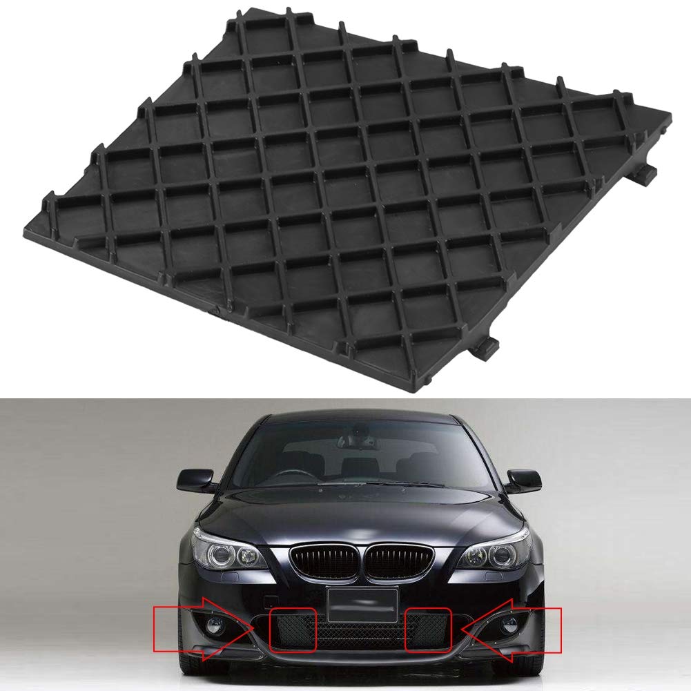 Replacement Front Bumper Lower Grill Mesh Cover Trim for BMW E60 E61 51117897184 - Right Side Bumper Grille Accessory for Enhanced Vehicle Protection & Style