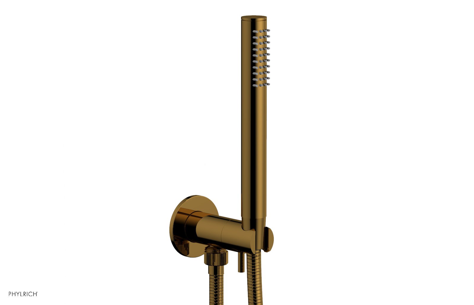BASIC II Hand Shower with Volume Control Kit - 4 Spray Modes, Adjustable Water Flow for Bathroom & Shower - Perfect for Home Spa, Pet Bathing, and Hair Washing