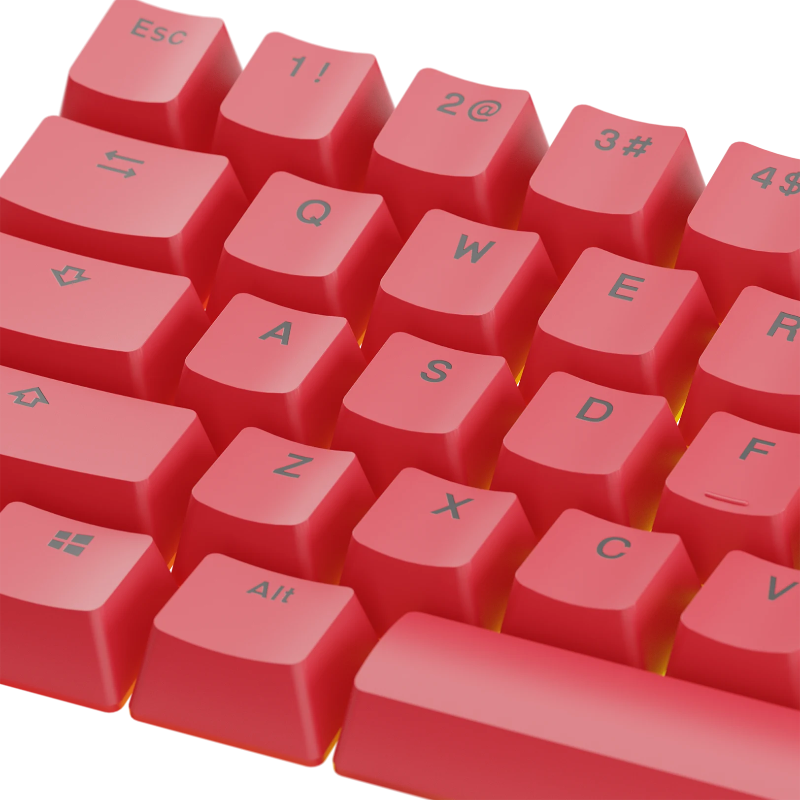 Revive Red Keycaps for Mechanical Keyboards - Durable ABS Keycaps for Gaming & Typing - Perfect for PC, Mac & Laptop Keyboards