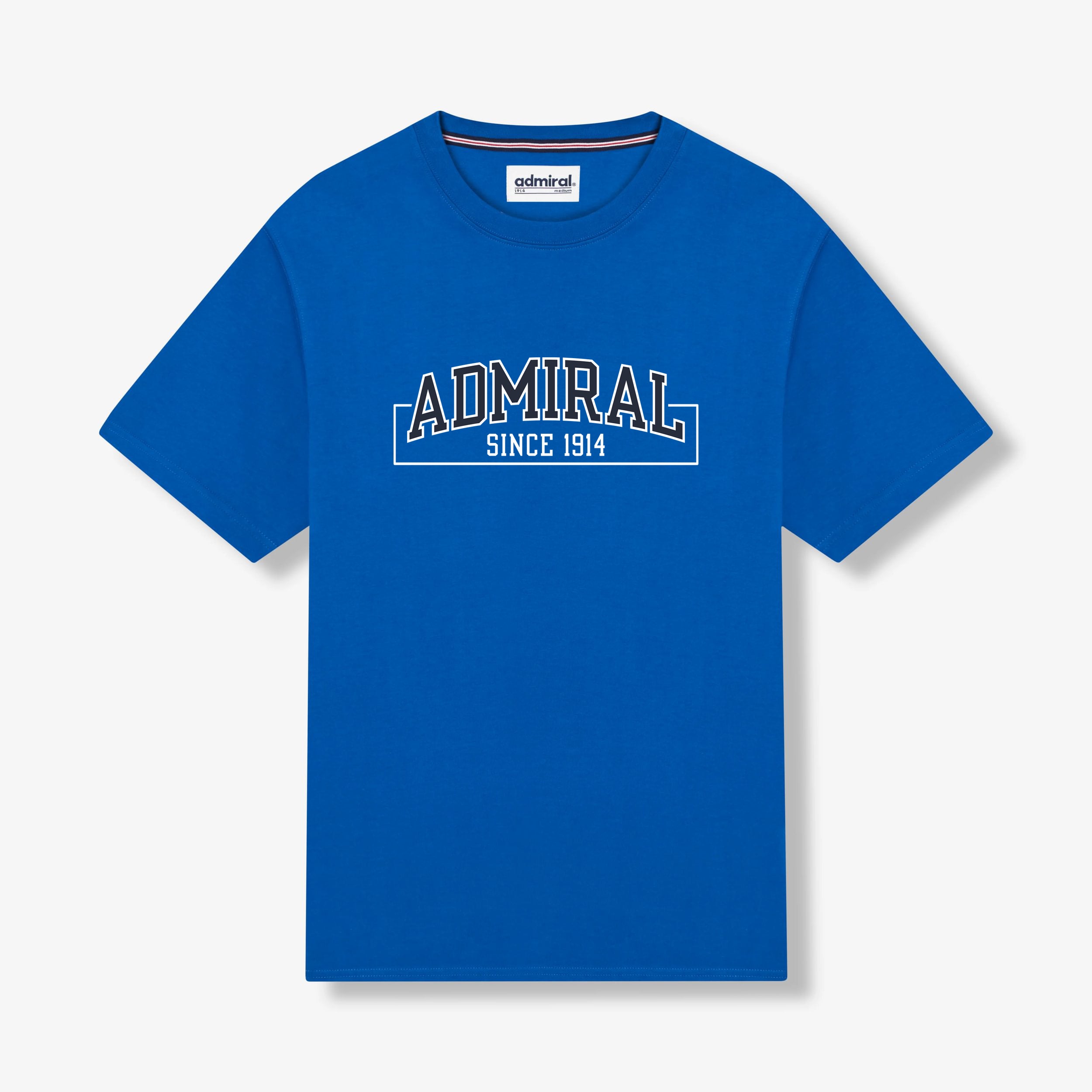 Admiral 1914 Vintage Royal Navy T-Shirt - Classic Military Style Cotton Tee for Men | Perfect for Casual Wear, Historical Reenactments & Patriotic Events