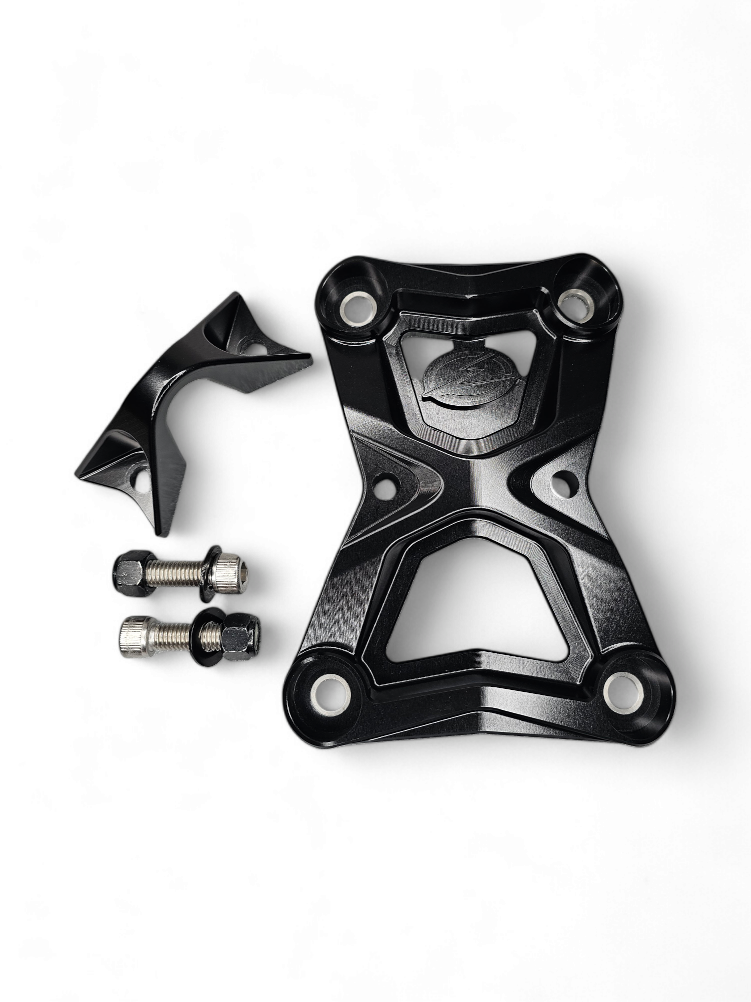 2022-2025 Polaris RZR Turbo R/Pro R Heavy-Duty Radius Rod Plate with Tow Hook - Black RRP610021 - Off-Road UTV Accessories for Enhanced Durability & Towing