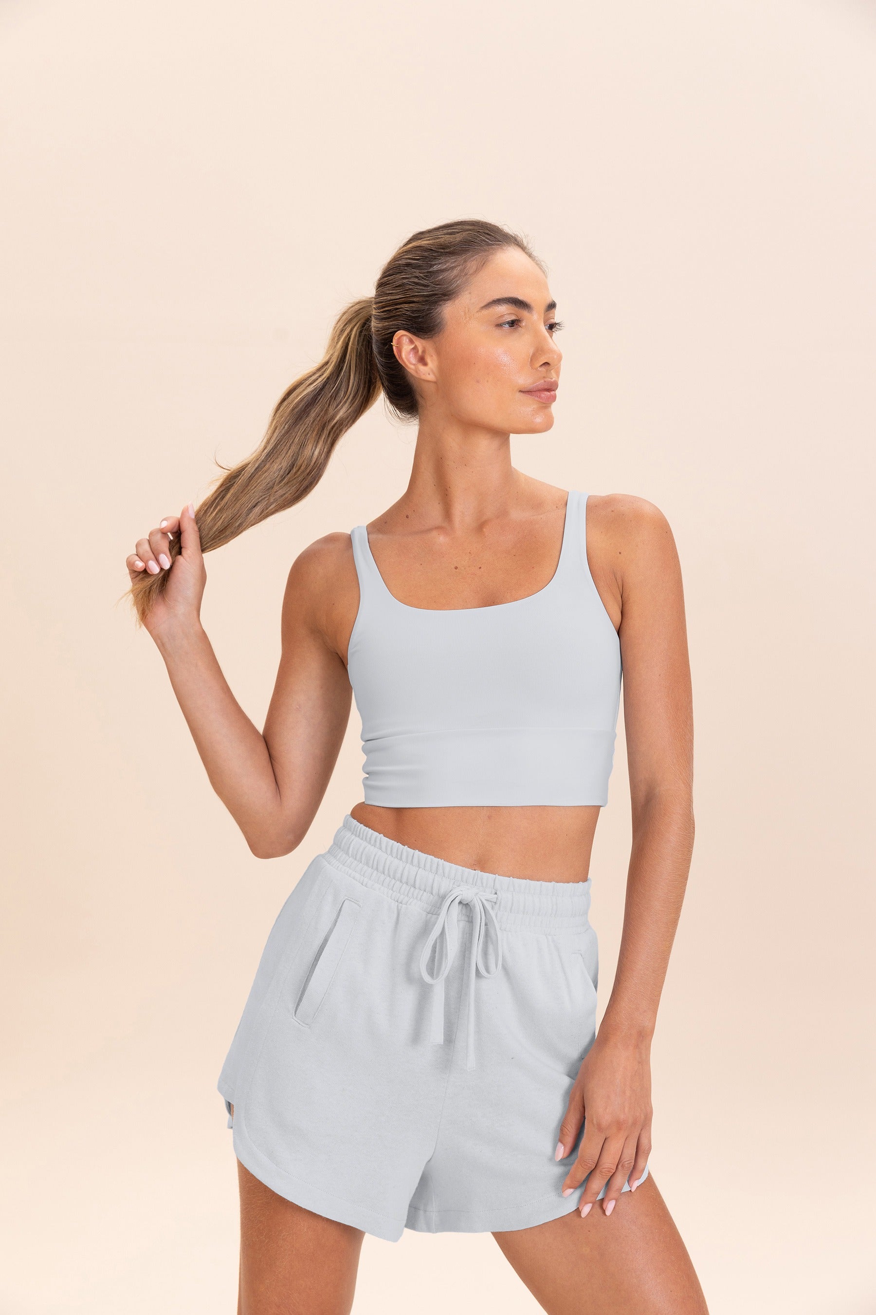 Comfortable Slow Knit Shorts for Men & Women - Soft Breathable Lounge Shorts for Relaxing at Home, Yoga, and Casual Wear