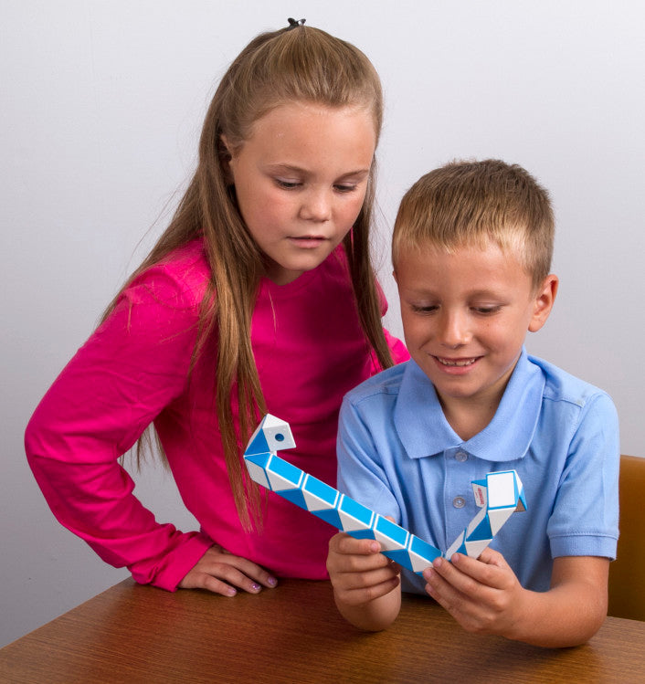Duncan Serpent Snake Puzzle - 3D Wooden Brain Teaser for Adults & Kids - Perfect for Stress Relief, Gifts, and Family Game Night