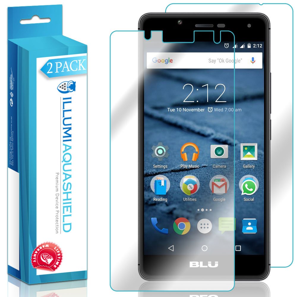 BLU R1 HD Screen Protector (2-Pack) - HD Clear TPU Film, Bubble-Free Front & Back Protection | Perfect for Everyday Use, Travel & Work