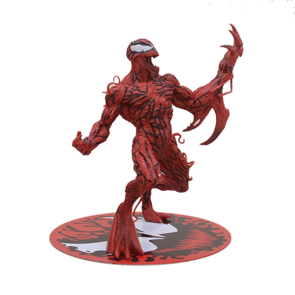Venom Action Figure Collectible Toy - 6.2 Inch Anime Statue Model for Marvel Fans | Perfect Gift for Collectors, Display & Cosplay Scenes
