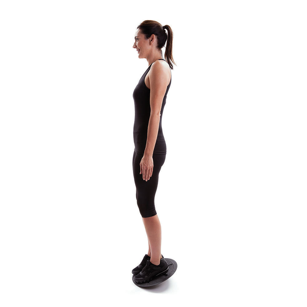 66Fit Plastic Balance Board - 36cm Wobble Board for Core Strength, Stability Training & Physical Therapy - Perfect for Home Gym, Yoga & Kids Exercise