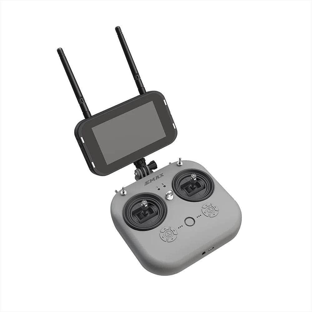 EMAX Tinyhawk III Plus RTF Whoop Drone Kit - Ready to Fly with ELRS 2.4GHz Analog FPV System, Includes Goggles, Radio Transmitter, Batteries & Charger | Perfect for Indoor Racing, FPV Training and Beginner Drone Pilots