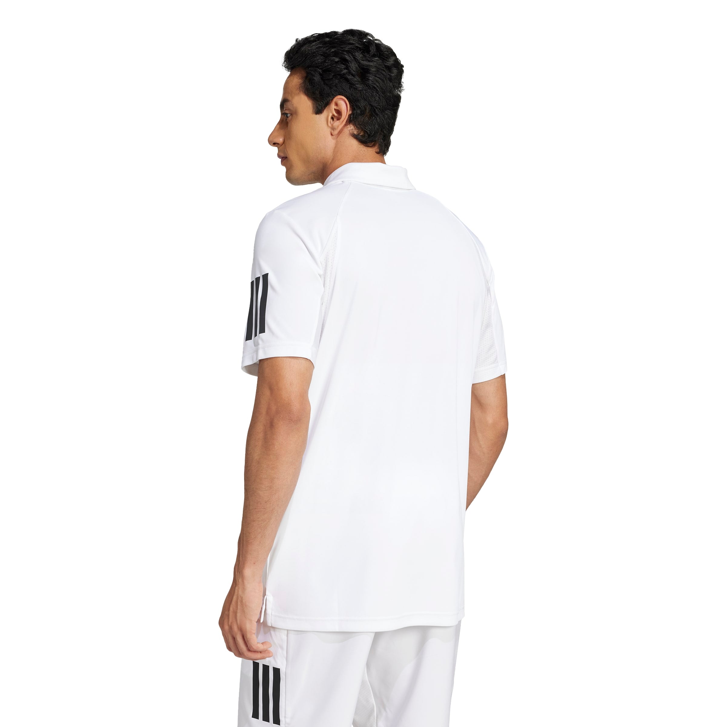 adidas Men's Club Tennis 3 Stripes Polo Shirt JE0412 - Breathable Performance Tennis Top for Casual & Sports Wear