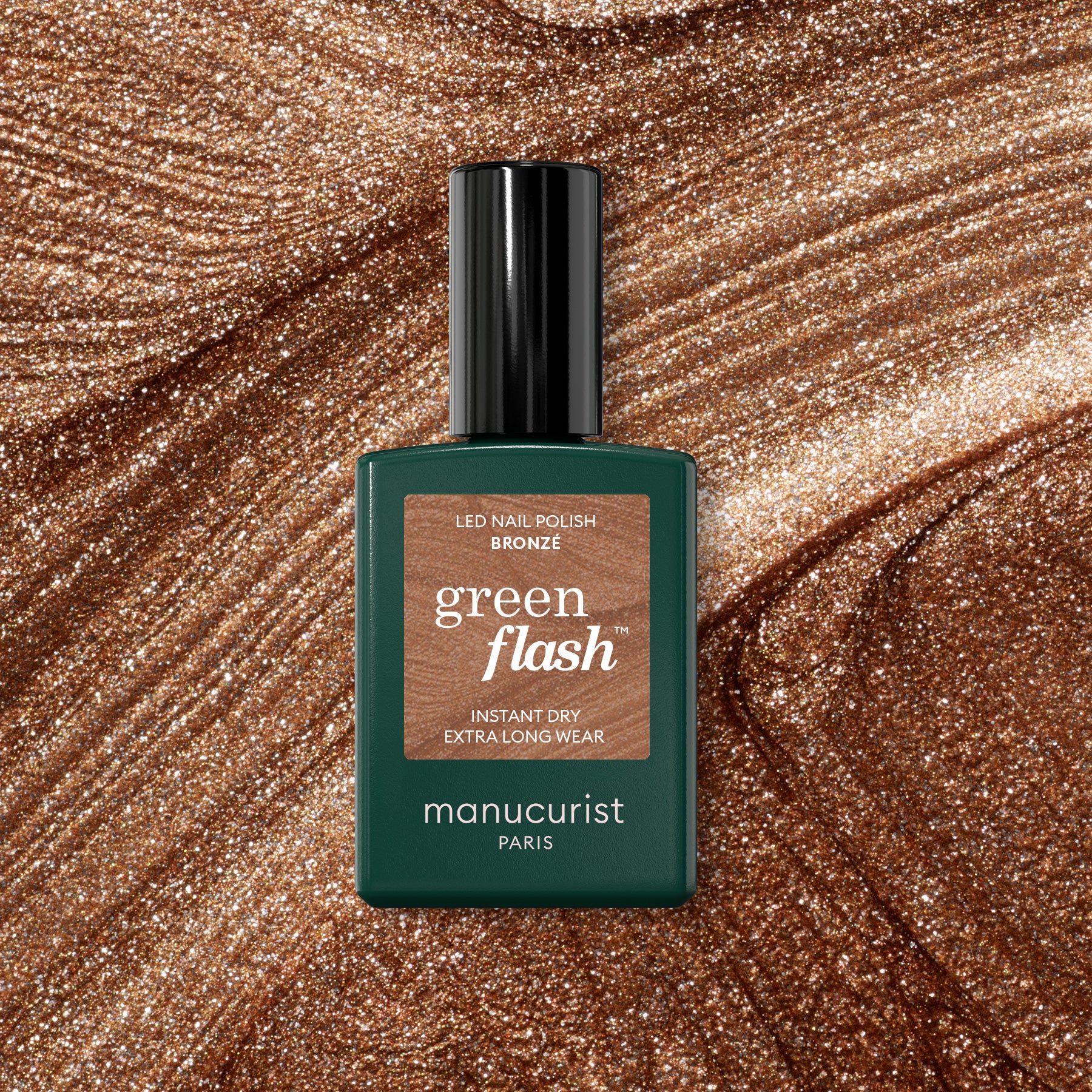 Green Flash™ Starter Kit - Dark Clover & Bronzé Makeup Set for Beginners | Perfect for Everyday Wear & Special Occasions