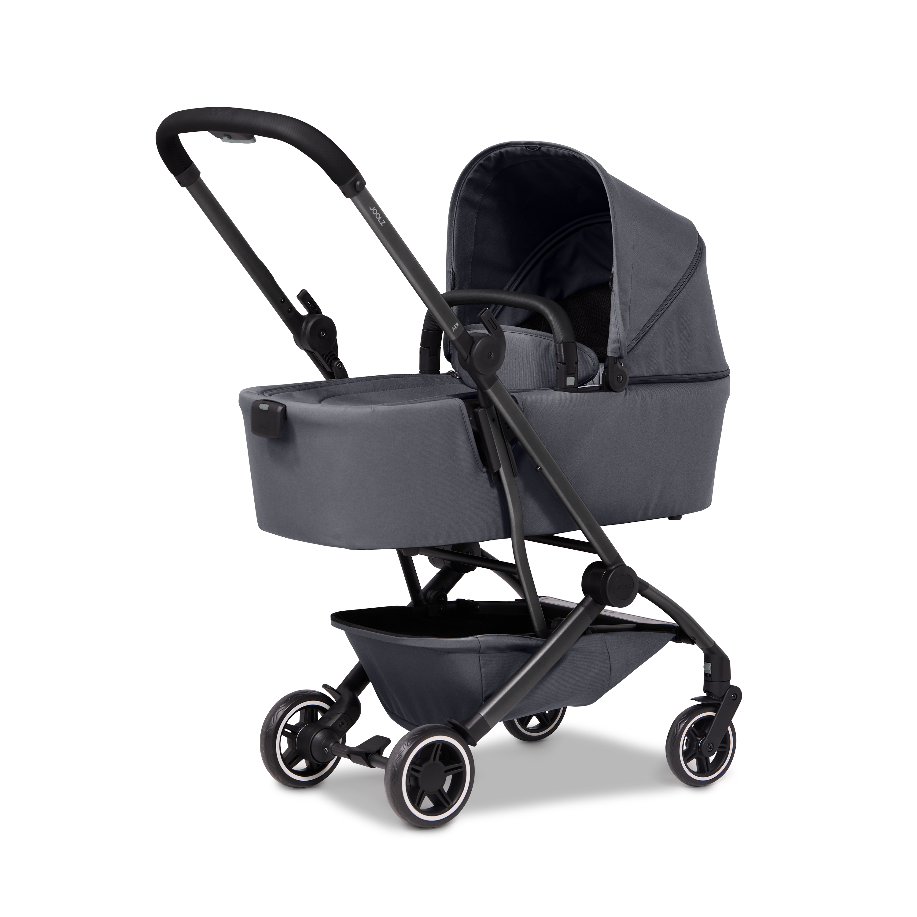 Joolz Aer+ Classic Carrycot - Lightweight Travel Stroller for Babies & Toddlers | Compact Foldable Design for Airplane & Car Travel | Perfect for Urban Commutes & Family Outings