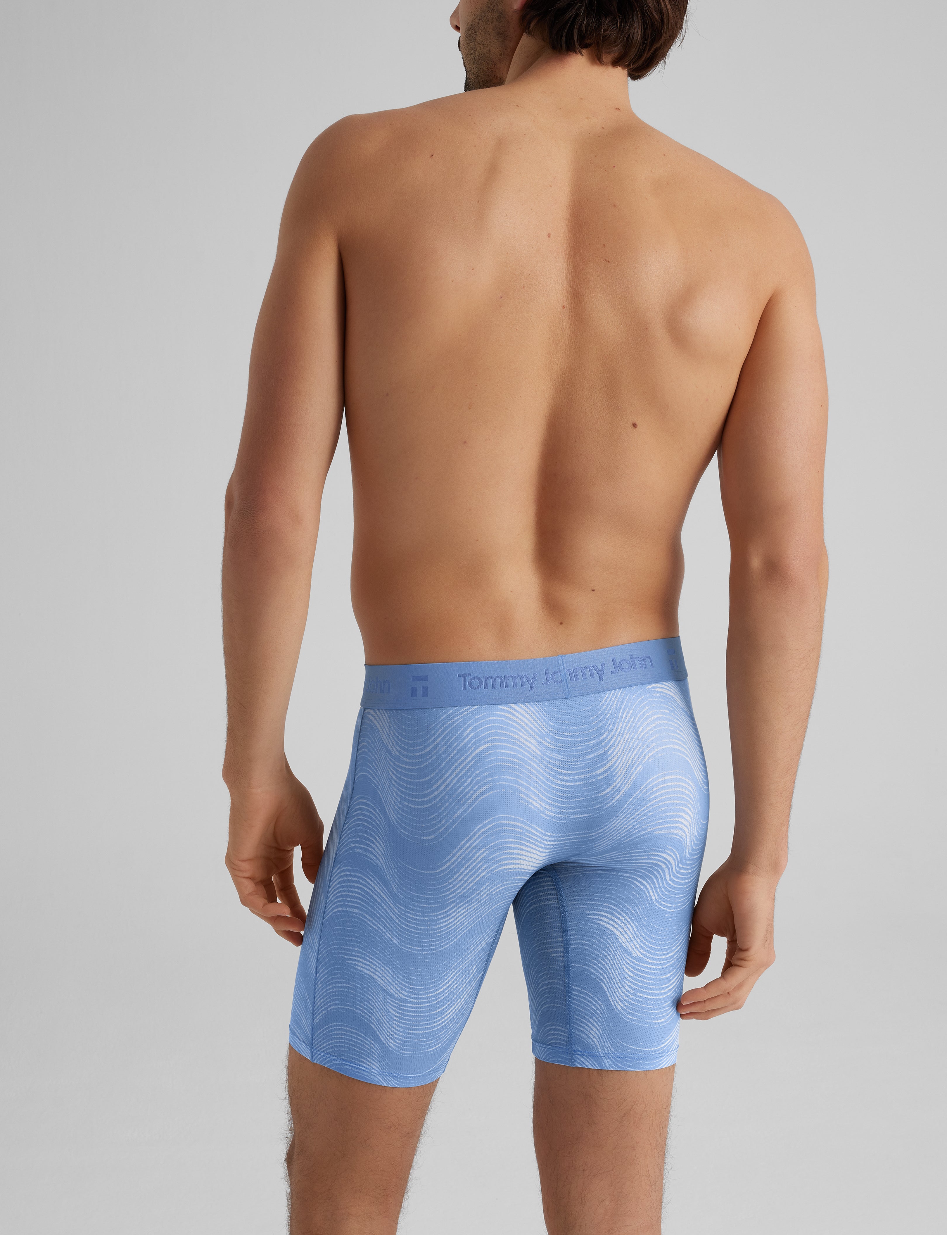 Premium Men's Air Boxer Briefs (6-Pack) - Soft, Breathable & Comfortable Underwear for Workout, Gym & Everyday Wear
