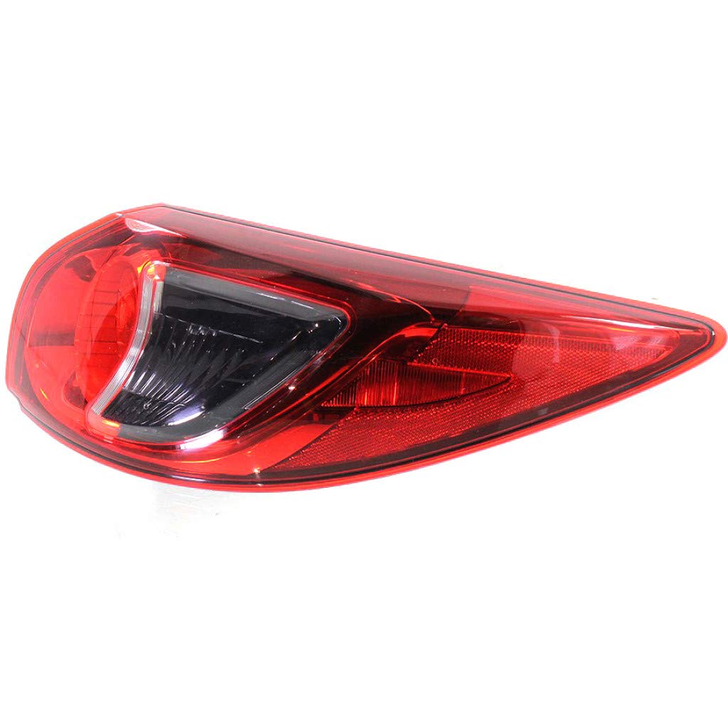 CAPA Certified Replacement Tail Light Assembly for Mazda CX-5 2013-2016 - Passenger Side Outer (Fits MA2805111, MA2805111C, KD3351150D) | Perfect for Night Driving & Enhanced Vehicle Safety